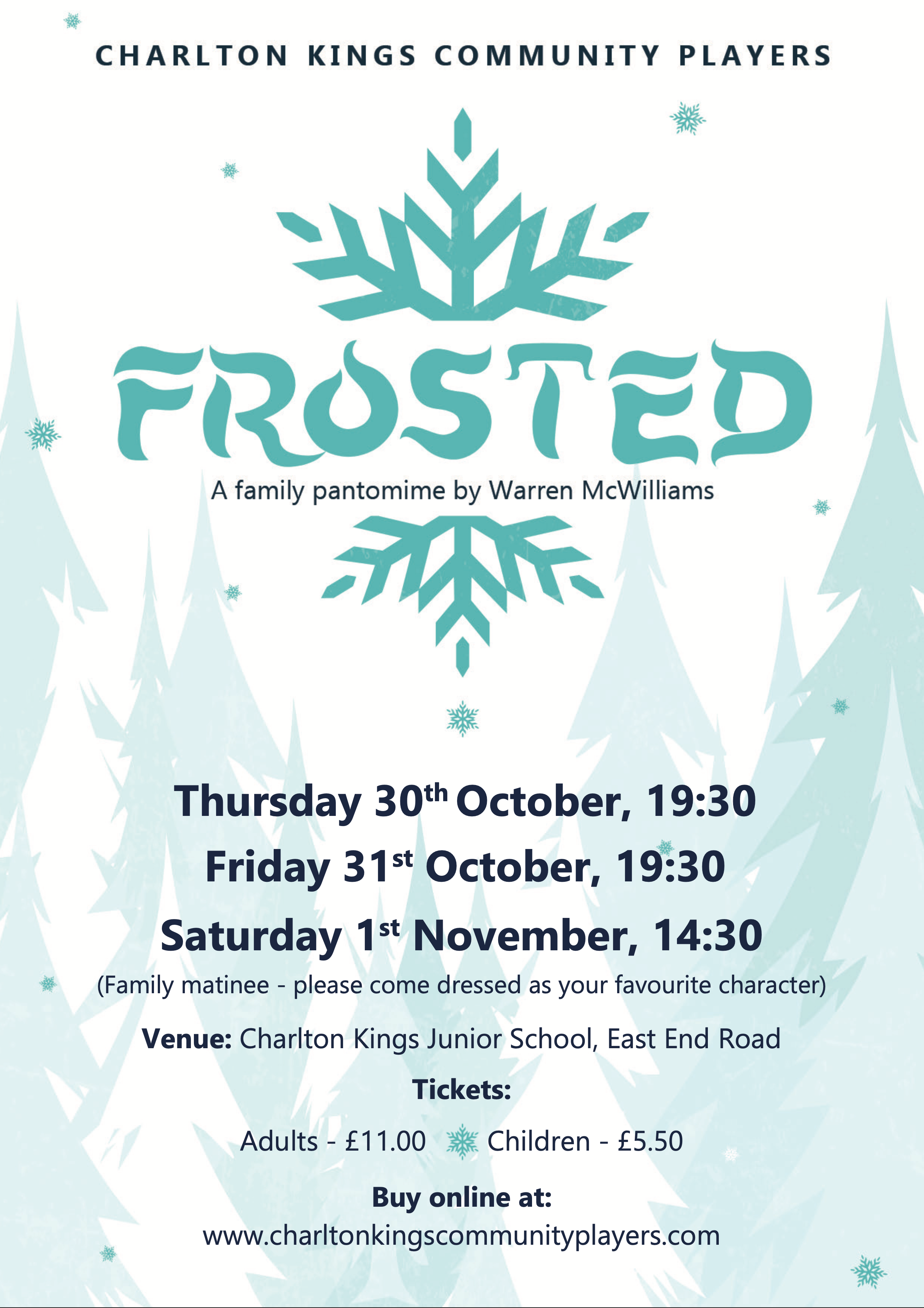 Frosted Poster